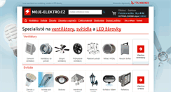 Desktop Screenshot of moje-elektro.cz
